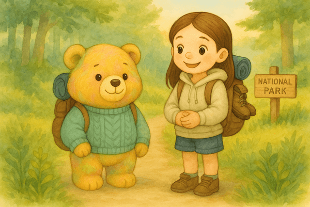 Illustration for Cousins in the National Parks