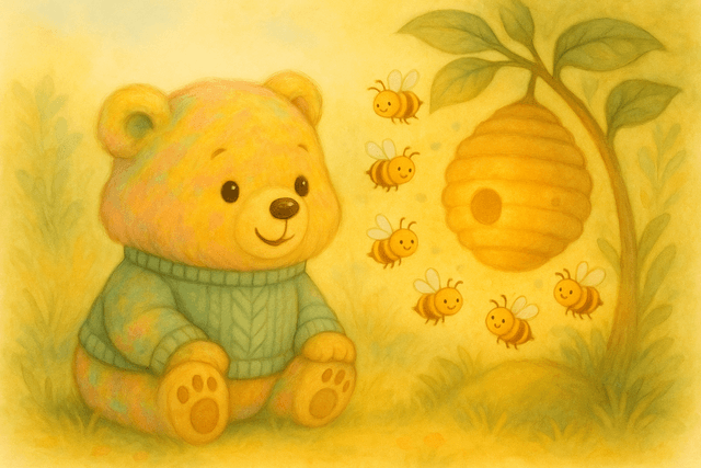 Illustration for The Great Honey Adventure