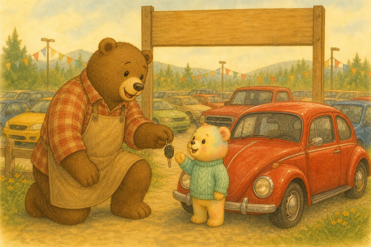 Illustration for Goo Goo's Road Trip to Seattle