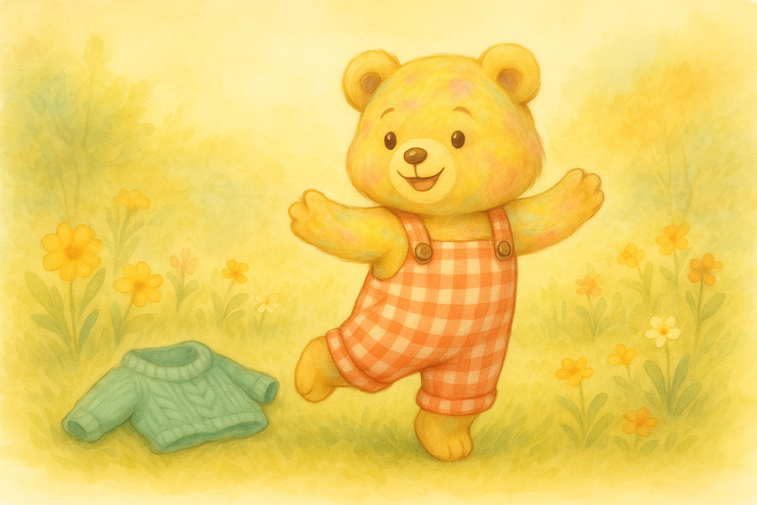 Illustration for Summer Overalls